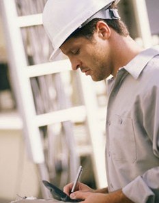 Hard Hat Industrial Worker